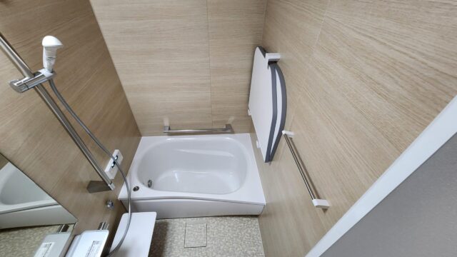 取手市谷中　水回り工事　ユニットバスサザナ1116