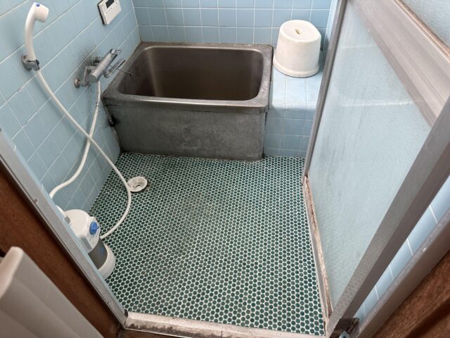 取手市谷中　水回り工事　ユニットバスサザナ1116