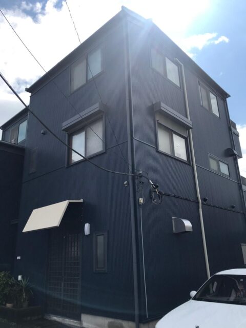 美浦村     外壁張替え工事