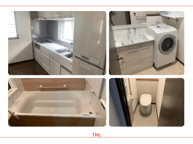 阿見町　水回り4点リフォーム工事