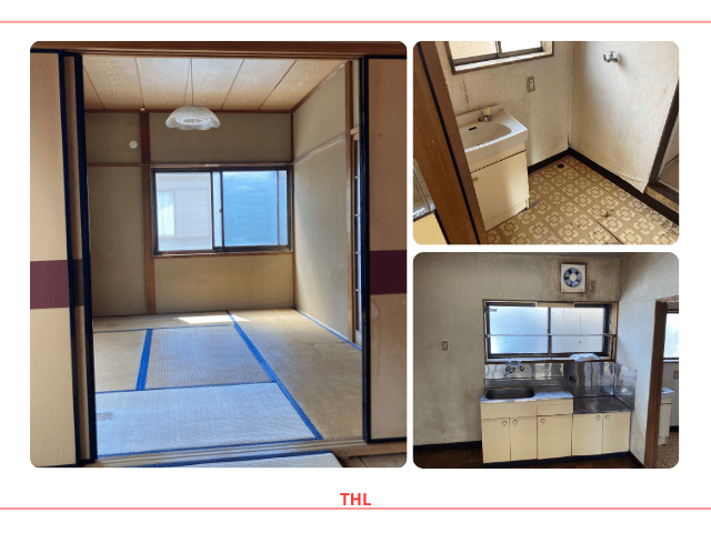 小美玉市　賃貸住宅　原状回復工事