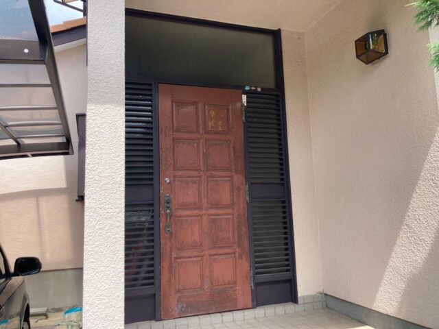 土浦市　玄関ドアリフォーム工事