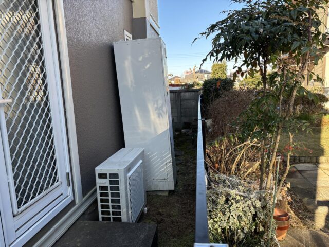 土浦市　エコキュート交換設置工事