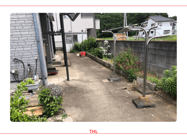 安心して通れるアプローチへ　外構バリアフリー工事